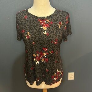 Maurice’s 24/7 Knit Leopard Print Tshirt